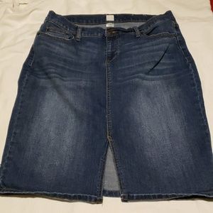 Women's jean skirt